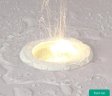(image for) 15W 3.8 inches Coutout Waterproof IP65 CRI>80 Round LED Downlight Vapor Proof Fit for Shower, Sauna and Outdoor Lighting