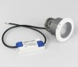 (image for) 15W 3.8 inches Coutout Waterproof IP65 CRI>80 Round LED Downlight Vapor Proof Fit for Shower, Sauna and Outdoor Lighting