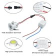 (image for) 4 Pack 3W 1.1inch(28MM) Mini LED Recessed Spot 85~265VAC Non-Dimmable LED downlight