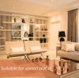 (image for) 10 Pack 3W Dimmable Antifog LED Downlight CRI80 Flat Diffuser Ceiling Light -2-3/8'' Cutout