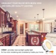 (image for) 10 Pack 3W Dimmable Antifog LED Downlight CRI80 Flat Diffuser Ceiling Light -2-3/8'' Cutout
