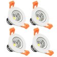 (image for) 3W Dimmable LED Downlight CRI80 COB LED Ceiling Light Cut-out 2in/51mm 25W Halogen Bulbs Equivalent