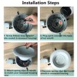(image for) 18 Pack UL CUL Listed Dimmable 6 Inch 120V AC 17W 1400 Lumen LED Retrofit Downlight Kit