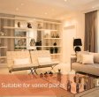 (image for) 10 Pack 7W 500LM Dimmable Antifog LED Downlight CRI80 Flat Diffuser Ceiling Light -3-3/8'' Cutout