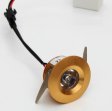 (image for) 1x3W LED Downlight - Diameter 40mm - 30 Degree Mini Recessed LED Light Small Ceiling Downlight Cabinet LED Light with LED Driver