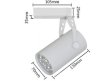(image for) 5W LD-DL-GLB-01-5W Black Shell LED Track Light LED 5*1W Pure White LED Track Lamp Diameter 70mm LED Spotlight