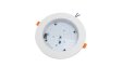 (image for) LED Downlight 5W/7W/12W/15W/24W CRI80 COB Fixed Head All White Directional Recessed Ceiling Light-Q7 Series