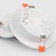(image for) 4PCS Pack Low Profie LED Downlight 3W/5W/7W/12W/15W/18W/24W CRI80 Anti-Fog Fixed Head Recessed Ceiling Light