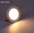 (image for) 4PCS Pack Low Profie LED Downlight 3W/5W/7W/12W/15W/18W/24W CRI80 Anti-Fog Fixed Head Recessed Ceiling Light