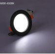 (image for) 4PCS Pack Low Profie LED Downlight 3W/5W/7W/12W/15W/18W/24W CRI80 Anti-Fog Fixed Head Recessed Ceiling Light