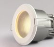 (image for) 7W 12W 3 inches Waterproof IP65 CRI>80 Round LED Downlight Vapor Proof Fit for Shower, Sauna and Outdoor Lighting