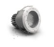 (image for) 7W 12W 3 inches Waterproof IP65 CRI>80 Round LED Downlight Vapor Proof Fit for Shower, Sauna and Outdoor Lighting