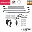 (image for) C-Series 4 Pack (4*3W) Dimmable CRI 90 Ultra Thin 12inch Linkable Linear LED Under Cabinet Lights with Dimmer & Power Adapter