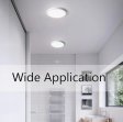 (image for) 15.74 Inch 32W LED Light Fixtures Ceiling Flush Mount for Bedroom, Kitchen, BathroomLamps Ultrathin