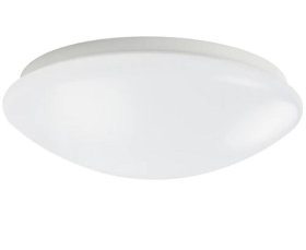 18W 11.4 Inch (290mm) LED Ceiling Light Fixture CCT changable & Dimmable with RF controller Round Acrylic Shade White Finish Modern LED Flush Mount