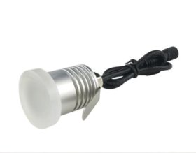 8PCS Pack 1W DC12-24V IP65 LED Step Light Outdoor Waterproof Wall Light Anti-Glare Low Voltage Handrail Light
