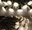 (image for) 8PCS Pack 1W DC12-24V IP65 LED Step Light Outdoor Waterproof Wall Light Anti-Glare Low Voltage Handrail Light