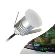 (image for) 8PCS Pack 1W DC12-24V IP65 LED Step Light Outdoor Waterproof Wall Light Anti-Glare Low Voltage Handrail Light