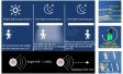 (image for) 2 Pack PIR Motion Sensor LED Cabinet Light, Under Counter Closet Lighting, Wireless USB Rechargeable Light Indoor, CCT 2700-6500K Color Changeable for Kitchen, Wardrobe, Closet, Hallway