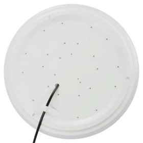24W 14.96 inch (380mm) LED Ceiling Light Fixture CCT changable & Dimmable with RF controller Round Acrylic Shade White Finish Modern LED Flush Mount