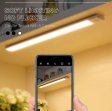 (image for) 2Pack Under Cabinet Lights, LED Closet Lights Wireless Magnetic Motion Sensor Activated Light Bar Indoor Rechargeable Battery Operated Stick on Under Counter Lights for Kitchen Stairs Hallway