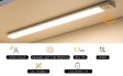 (image for) 2Pack Under Cabinet Lights, LED Closet Lights Wireless Magnetic Motion Sensor Activated Light Bar Indoor Rechargeable Battery Operated Stick on Under Counter Lights for Kitchen Stairs Hallway