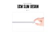 (image for) 2Pack Under Cabinet Lights, LED Closet Lights Wireless Magnetic Motion Sensor Activated Light Bar Indoor Rechargeable Battery Operated Stick on Under Counter Lights for Kitchen Stairs Hallway