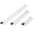 (image for) 2Pack Under Cabinet Lights, LED Closet Lights Wireless Magnetic Motion Sensor Activated Light Bar Indoor Rechargeable Battery Operated Stick on Under Counter Lights for Kitchen Stairs Hallway