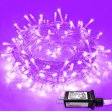 (image for) 2pcs Pack of 66ft 200 LED Christmas String Lights Indoor Outdoor Waterproof Christmas Lights Clear Wire, 8 Modes Twinkle Lights Plug in for Tree Room Bedroom Wedding Christmas Decorations