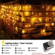 (image for) 2PCS Pack of Christmas Icicle Lights Outdoor, 400 LEDs 32.8ft 8 Modes Fairy Icicle String Lights with 75 Drops, LED Christmas Twinkle Lights for Holiday, Party, Wedding, Christmas Decorations