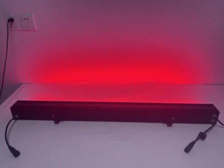 (image for) 36Watt RGB Linear LED Wall Washer 110-265V AC Flood Light Standalone Operating, DMX 512 Controllable and Master/Slave Workable, IP65 Waterproof for Outdoor Use