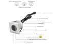 (image for) 8PCS Pack IP68 3W DC12-24V LED Underwater Light Waterproof Stainless Steel Square Pool Light Inground LED Yard Light