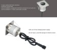 (image for) 8PCS Pack IP68 3W DC12-24V LED Underwater Light Waterproof Stainless Steel Square Pool Light Inground LED Yard Light