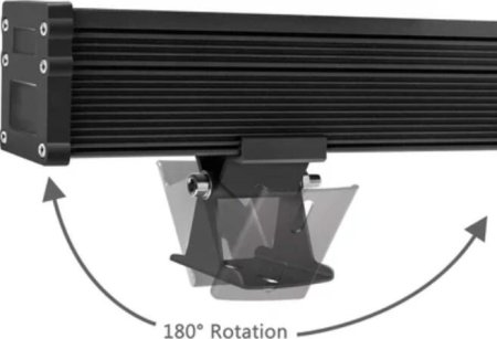 (image for) Linkable 5060 Linear LED RGB Wall Washer Lights with Remote Controller, 36W Waterproof Color Changing Wall Washer LED Light for Outdoor/Indoor Lighting Projects, Hotels, Building Wall Decorations