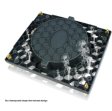 (image for) 50W IP65 Full Spectrum Purple LED Grow Light Suspending Panel Light for Hydroponic and Medical Plant Cultivation