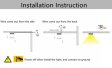 (image for) 2Pack 5W Waterproof LED Puck Light IP65 Rated LED Undercabinet Light Dimmable Outdoor LED Wall Light