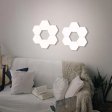 (image for) 6 Pack Hexagonal LED Wall Light, DIY Modular Touch Sensitive Lights LED Night Light