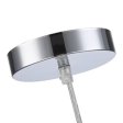 (image for) 3 Pack Adjustable Chrome Crystal Chandeliers for Kitchen Dinning Room Bedroom 3 Lighting Colors 3000K/4000K/6000K（CCT Adjustable）
