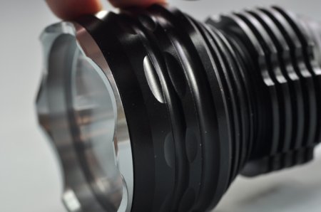 (image for) SMALL SUN CREE T6 LED 1000 Limens LED Flashlight Long Range Police Self-defense Flashlight
