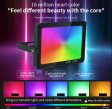 (image for) 2 Pack 50W RGBCW Outdoor LED Floodlight WiFi Bluetooth RGBCW 2700K-6500K & 16 Million Colors, LED Landscape Lights, IP66 Waterproof
