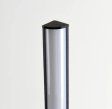 (image for) White Color Corner Floor Lamp Nordic Modern LED Floor Lamp Ambient Light w/ Foot Switch