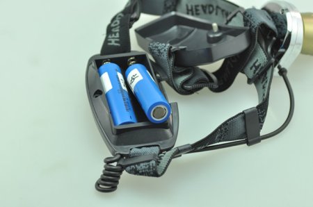 (image for) CREE Q5 LED Zoomable Head Lamp Light 300 lumens 3 Mode Bicycle Head Lamp Fishing Light White Light Working