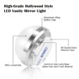 (image for) Hollywood Style LED Vanity Mirror Lights Kit with 10 Dimmable Medium Size Light Bulbs, Perfect for Makeup Vanity Table Set in Dressing Room