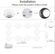 (image for) Hollywood Style LED Vanity Mirror Lights Kit with 10 Dimmable Medium Size Light Bulbs, Perfect for Makeup Vanity Table Set in Dressing Room