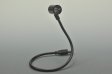 (image for) Black Flexible USB LED Reading Light Lamp for Computer Laptop Notebook PC Metal Snake