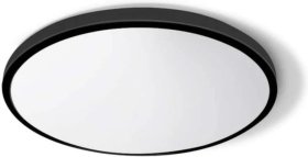 2 Pack 12 Inch 24W Flush Mount LED Ceiling Light 2800 LM Black Round LED Ceiling Lamp