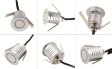(image for) 8 PCS Pack DC12V-24V 1W/3W IP67 Outdoor Waterproof LED Wall Light Corridor Ladder Step LED Lights