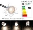 (image for) 16 Pack Outdoor Recessed LED Deck Lights Kits IP67 Waterproof Inground LED Step Lights Kit for Garden, Yard, Steps, Bath Room and Kitchen