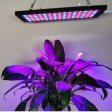 (image for) Black Oblong 40W AC85~265V LED Grow Light for Indoor Plant, Full Spectrum Panel Grow Light with IR UV, Indoor Plant Growing Lamp for Succulents, Veg and Flowering/Greenhouse Hydroponic