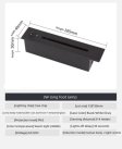 (image for) 4PCS Pack 3W AC100-240V IP65 Waterproof LED Wall Light Infrared Induction LED Stair Lights